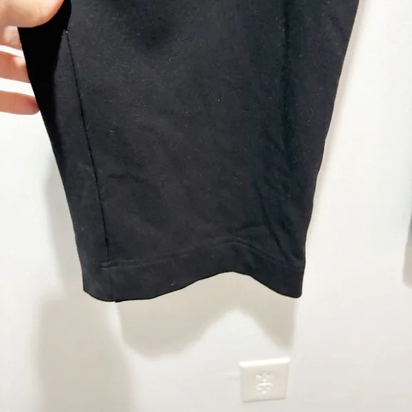 AYR Pants The High Hopes Wide Leg Size Medium Black Pima Cotton Modal Wide Leg - Picture 7 of 16